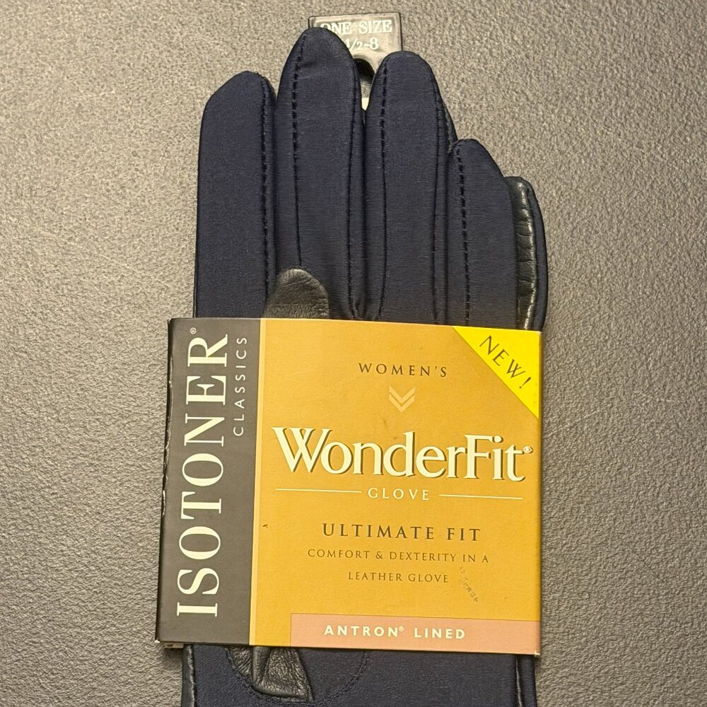 ISOTONER Classics - Women's WonderFit Glove Ultimate Fit (VTG)